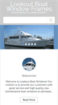Mobile Screenshot of boatwindowframes.com